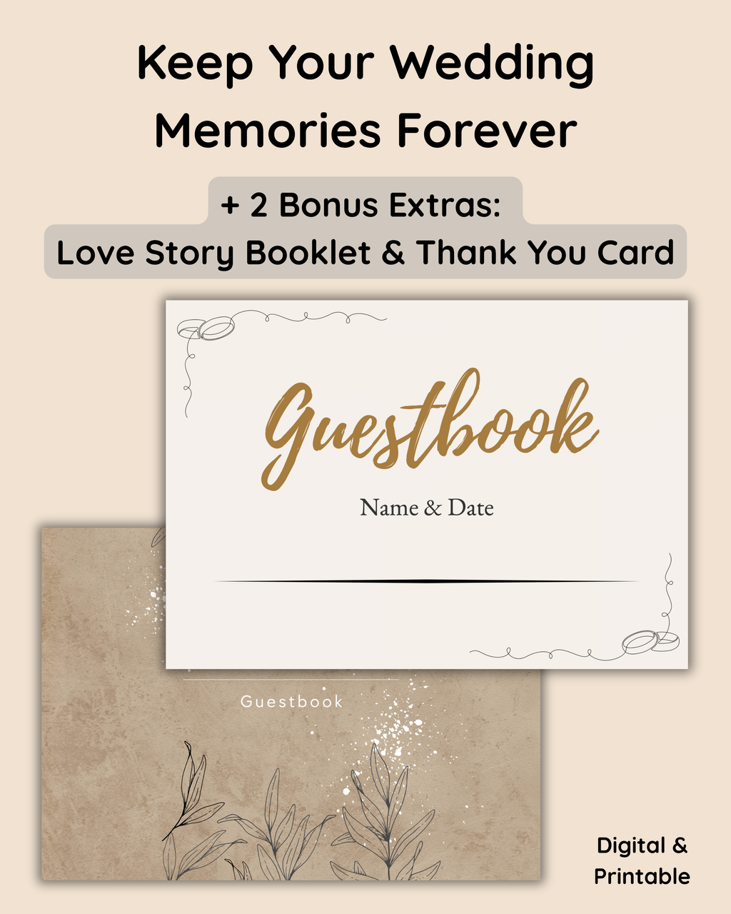 GUESTBOOK BUNDLE + BONUS ITEMS