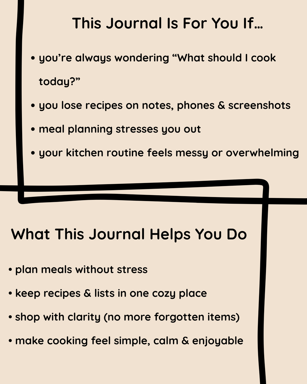 Weekly Meal Planner & Recipe Journal