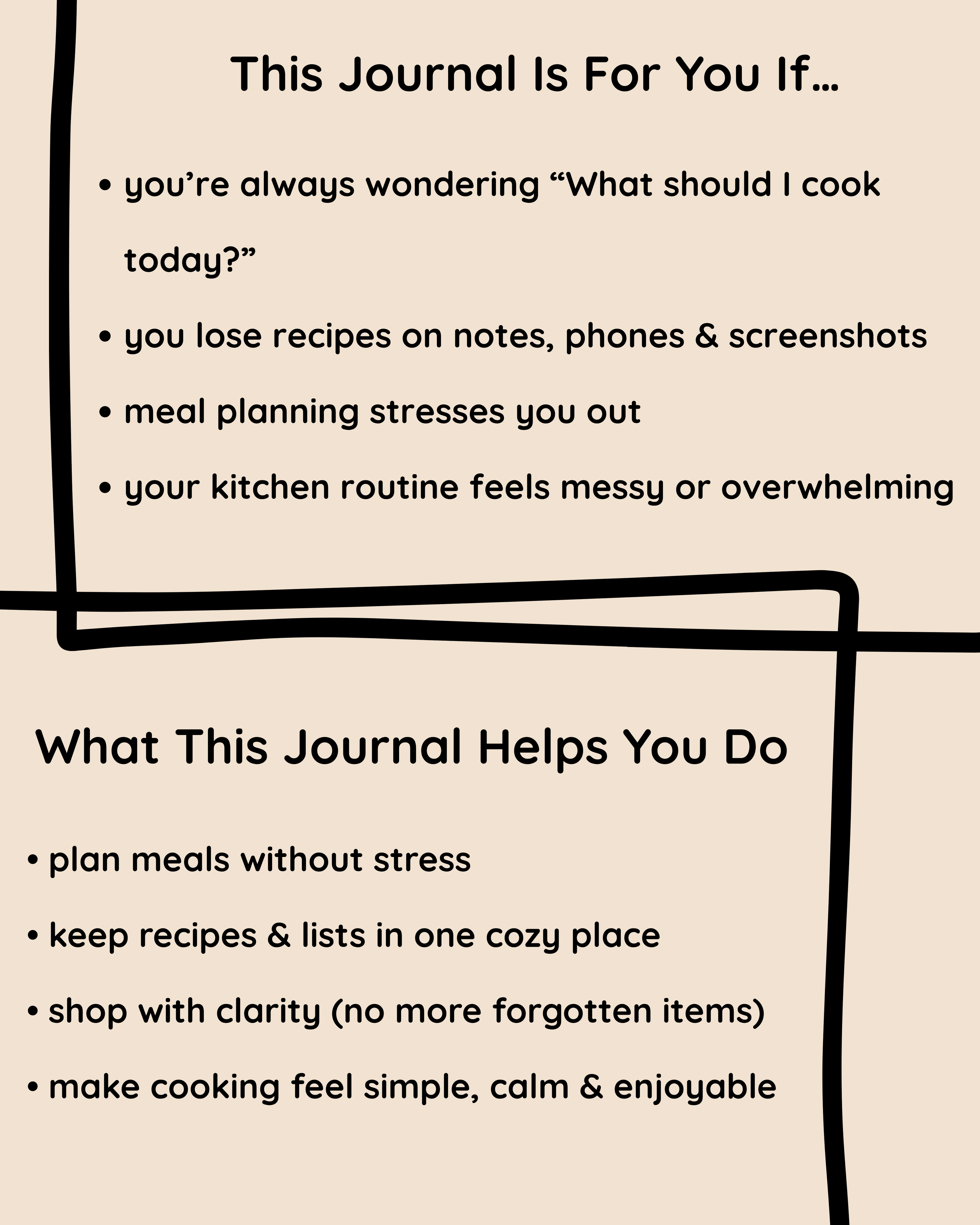 Weekly Meal Planner & Recipe Journal