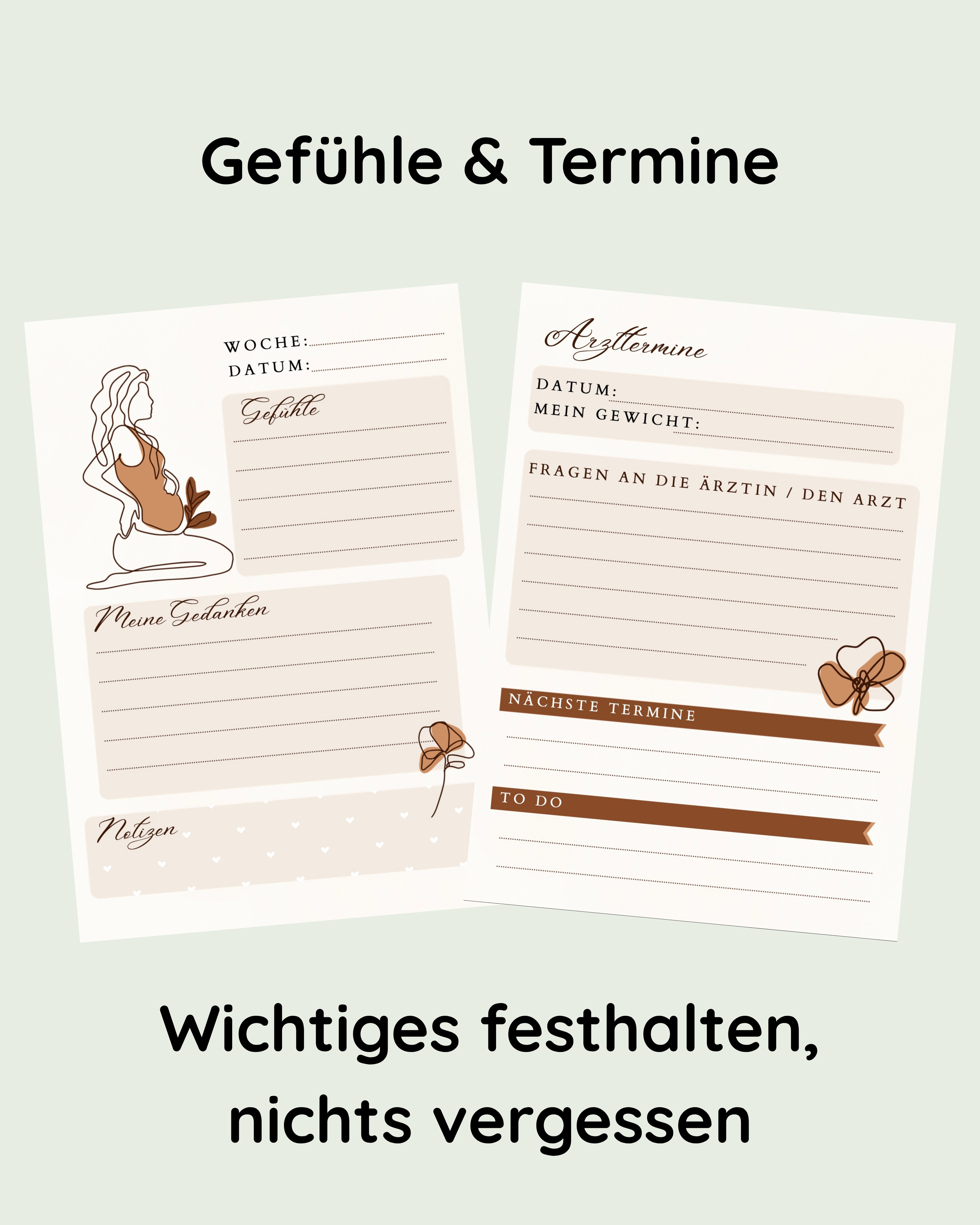 Dein Mama & Kindheitsjournal-Set