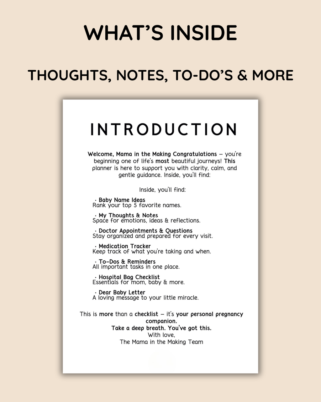 Pregnancy Planner