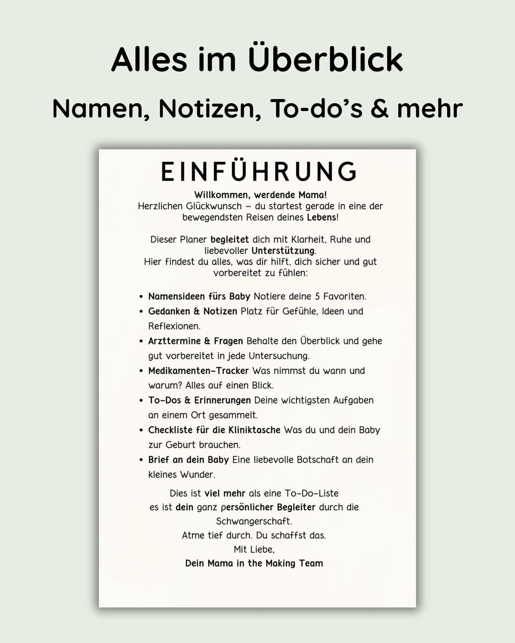 Dein Mama & Kindheitsjournal-Set