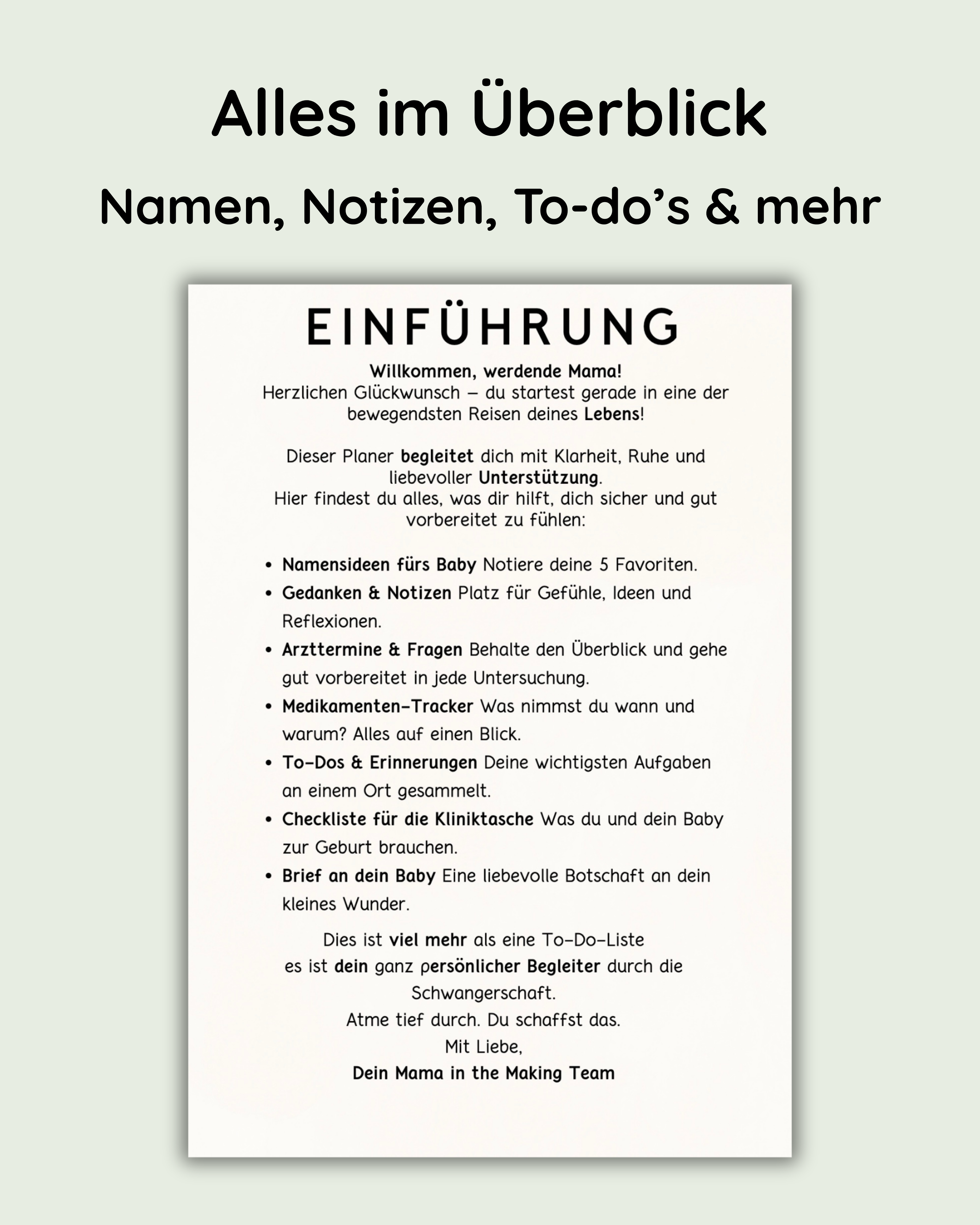 Dein Mama & Kindheitsjournal-Set