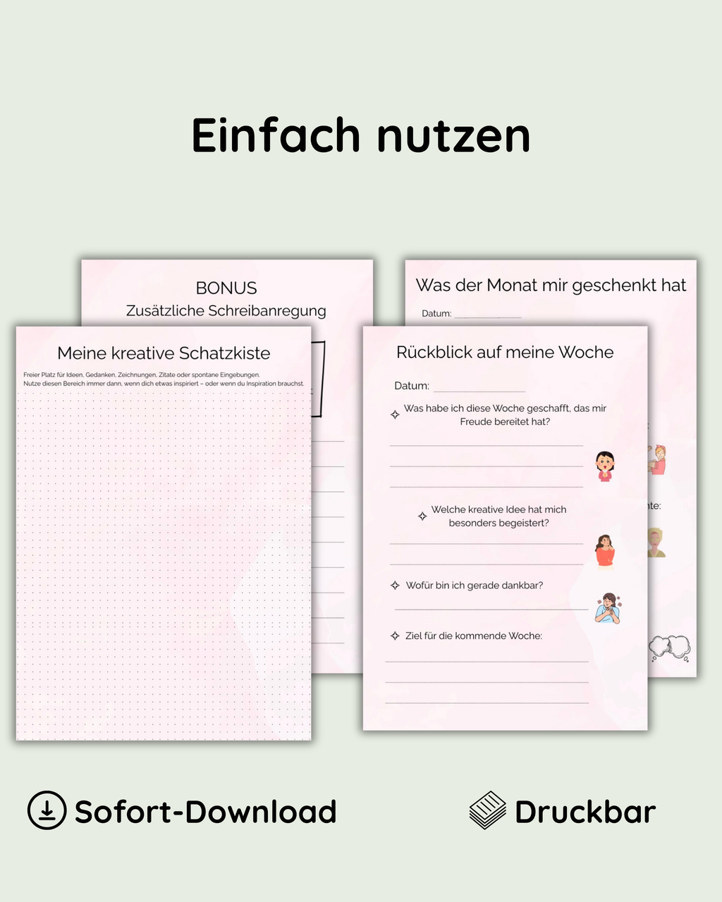 Kreatives Inspirationsjournal