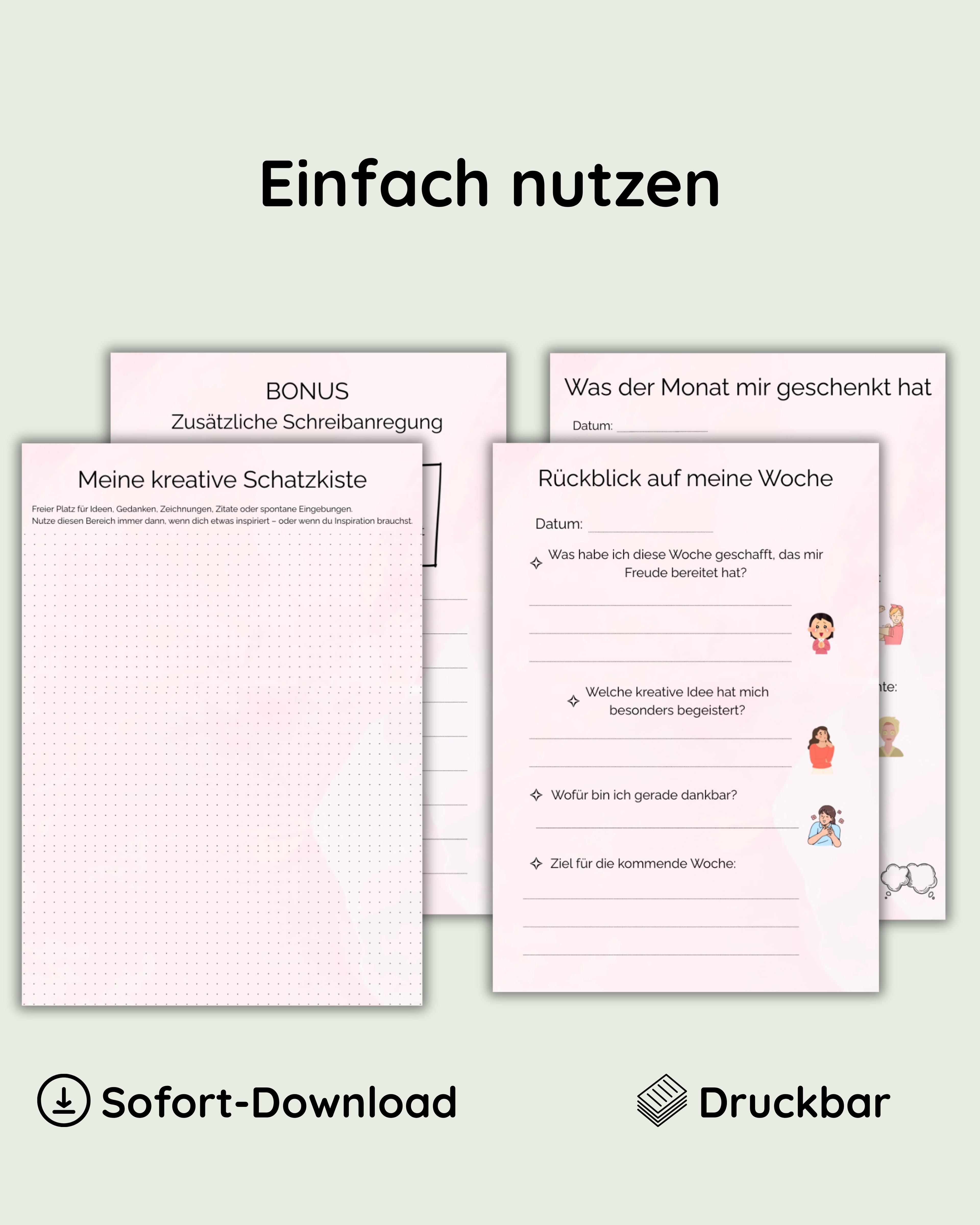 Kreatives Inspirationsjournal