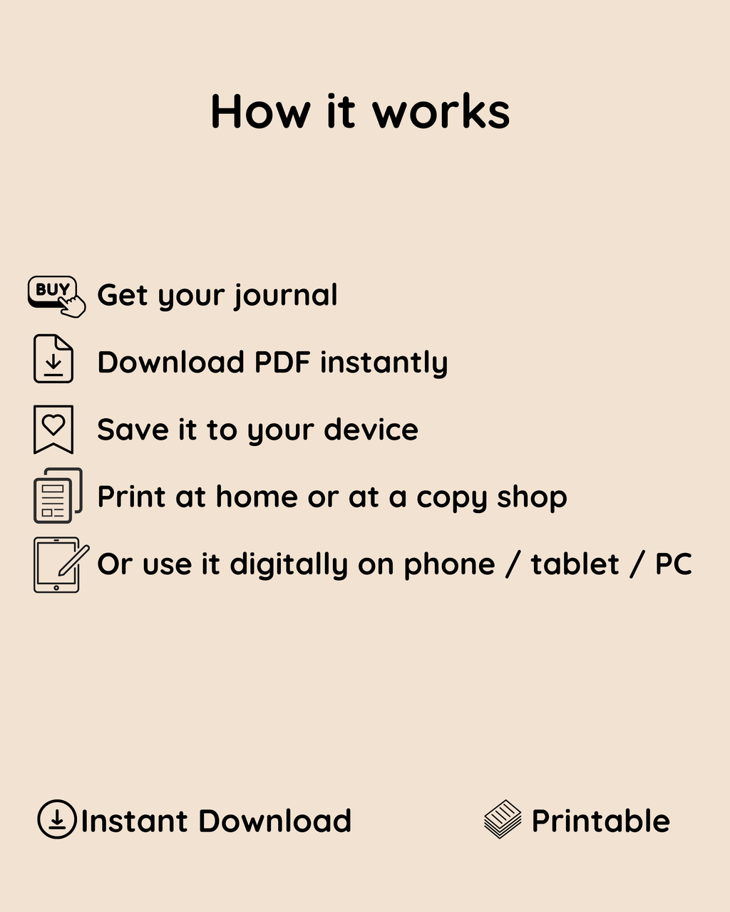 Weekly Meal Planner & Recipe Journal