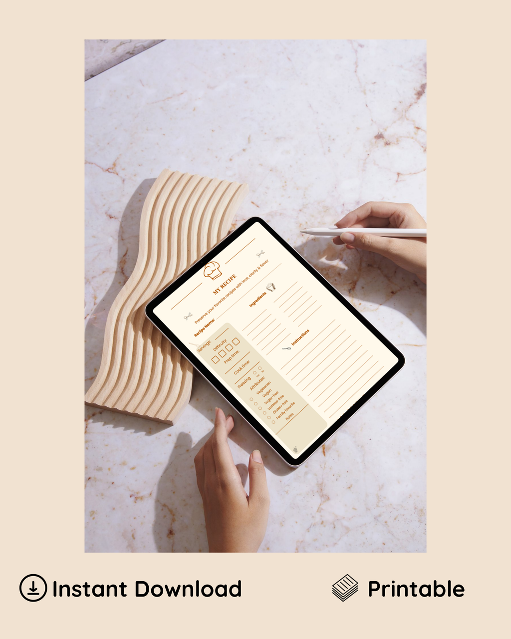 Weekly Meal Planner & Recipe Journal