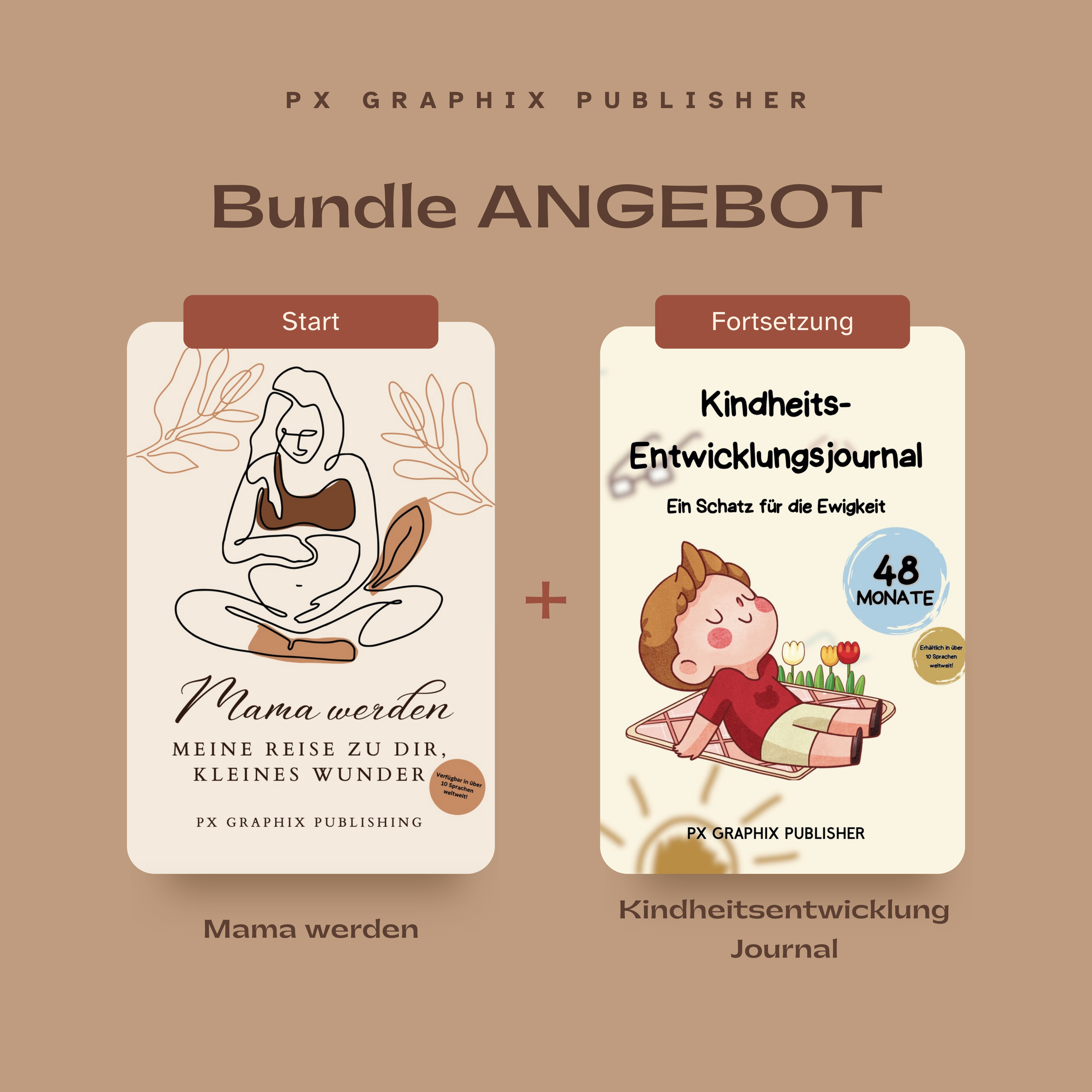 Dein Mama & Kindheitsjournal-Set