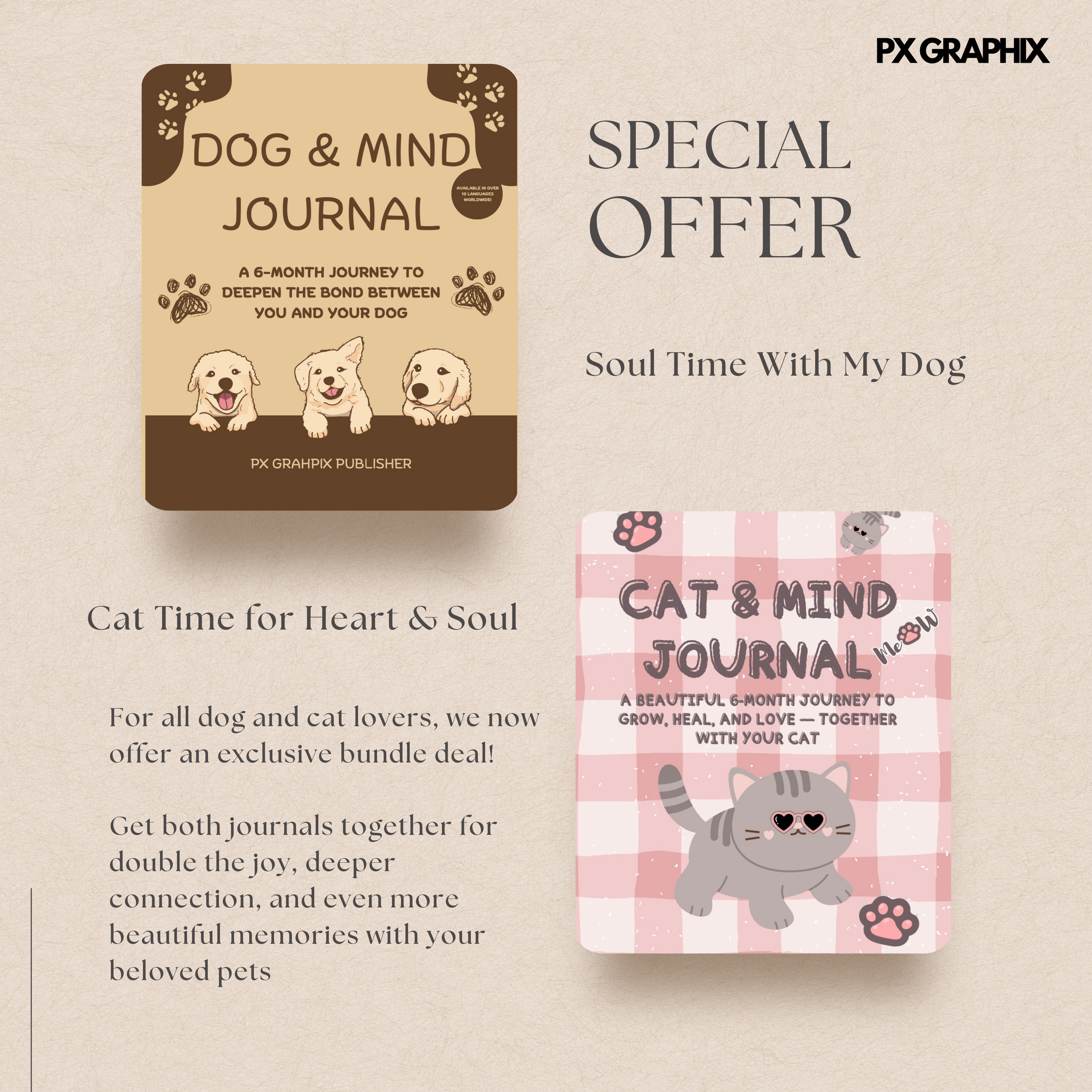 Dog & Cat Journal Bundle – SPECIAL OFFER